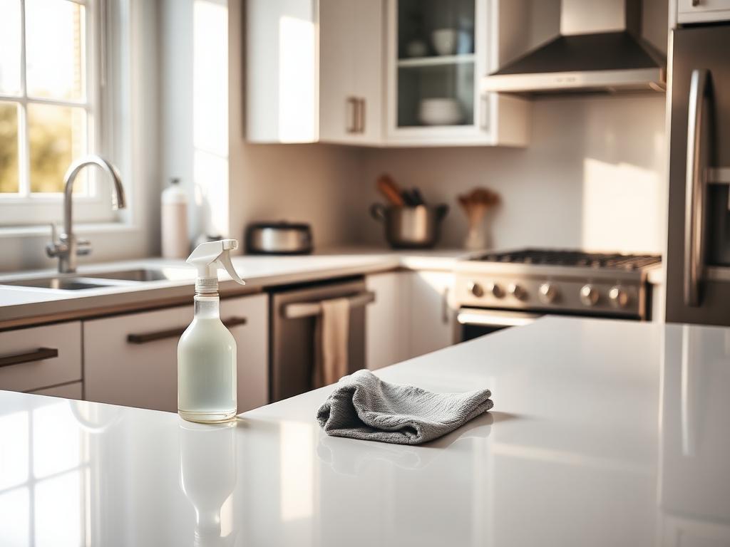 Sparkling clean modern kitchen